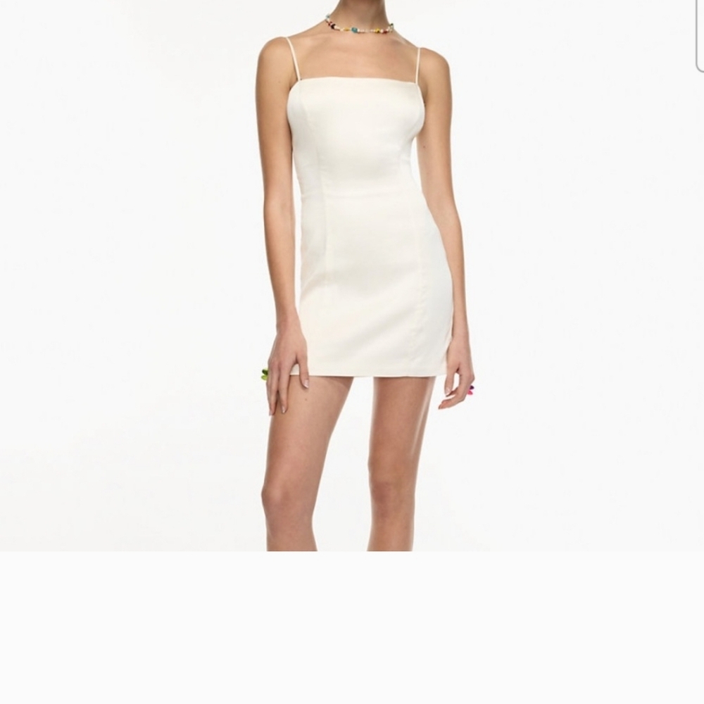 Sunday Best/ Aritzia Shimmer Dress In Ivory